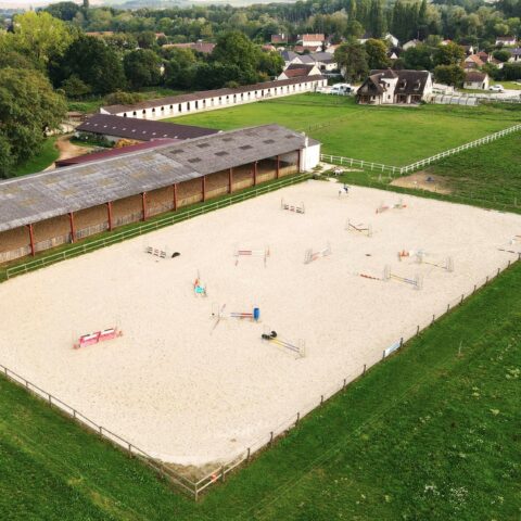 Photo de cour cours-poney